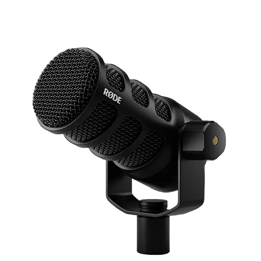 RØDE - PodMic USB - Versatile Dynamic Broadcast Microphone - Black